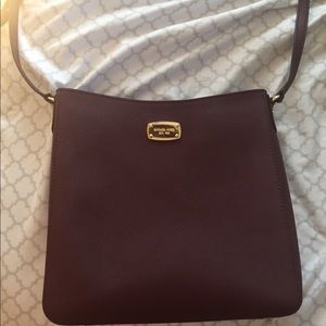 Michael Kors burgundy crossbody